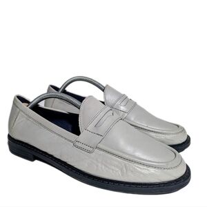 Cole Haan Women's Gray Pinch Classic Penny Loafer Size 9